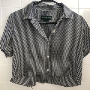 Cropped vintage blouse